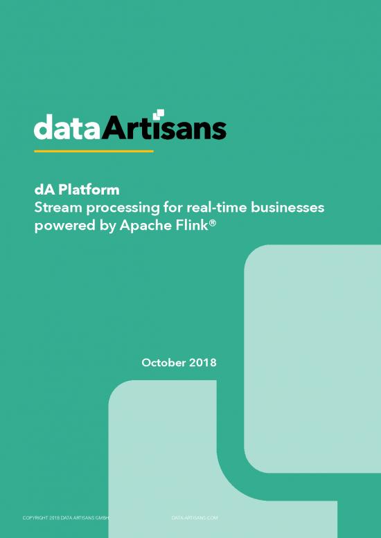 picture_Processing Pdf 179745 | Da Platform Stream Processing For Real Time Businesses Powered By Apache Flink&reg; 1