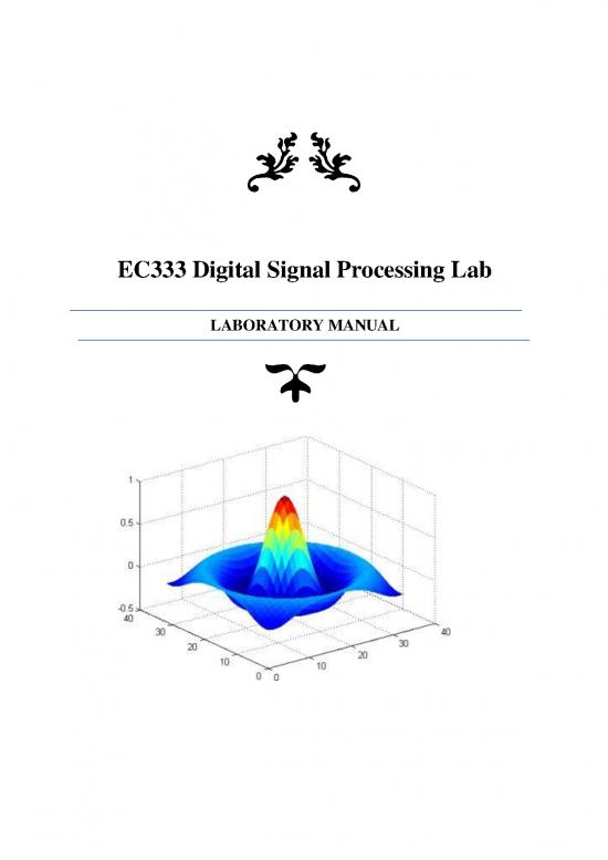 picture Processing Pdf 179277 | Dsp Lab Manual  Final