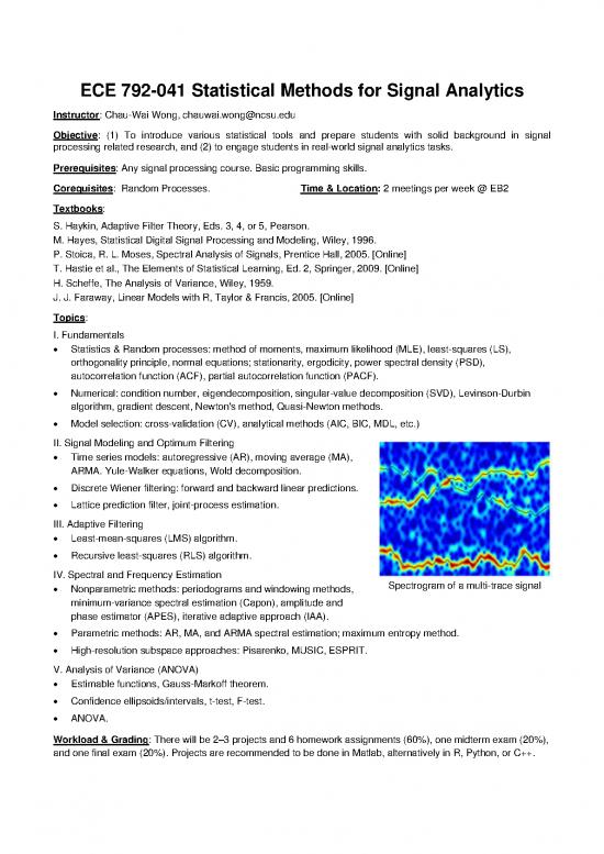 picture Processing Pdf 179969 | Ece792 041 Statistical Methods For Signal Analytics