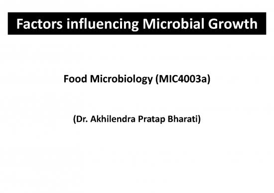 picture Factors Affecting Microbial Growth Pdf 179446 | Factor Influencing Growth Of Microorgansm