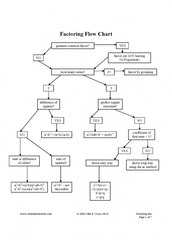 picture Solved Problems Pdf 179858 | Factoring