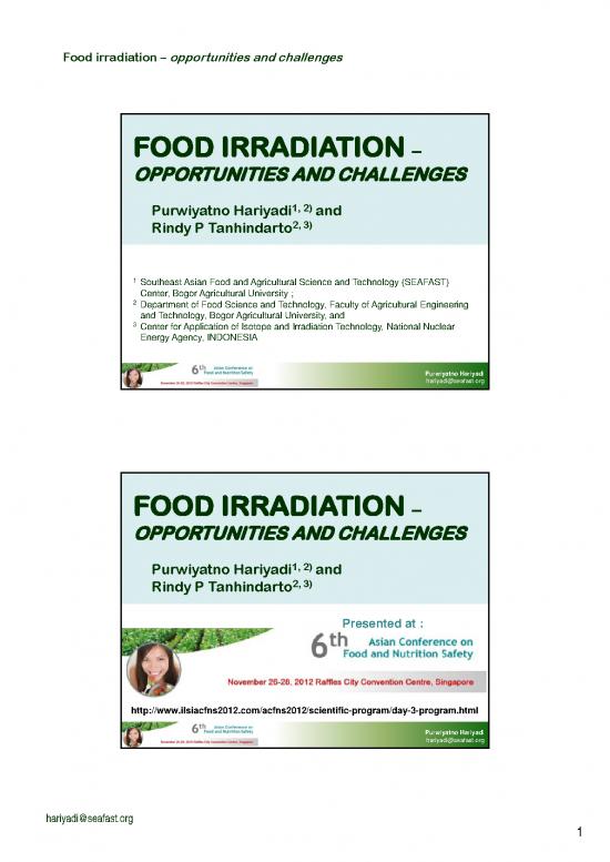 picture_Food Irradiation Pdf 180004 | Food Irradiation &ndash; Opportunities Challenges Ilsi Pha 2012 6th Asian Conference On Food And Nutrition Safety