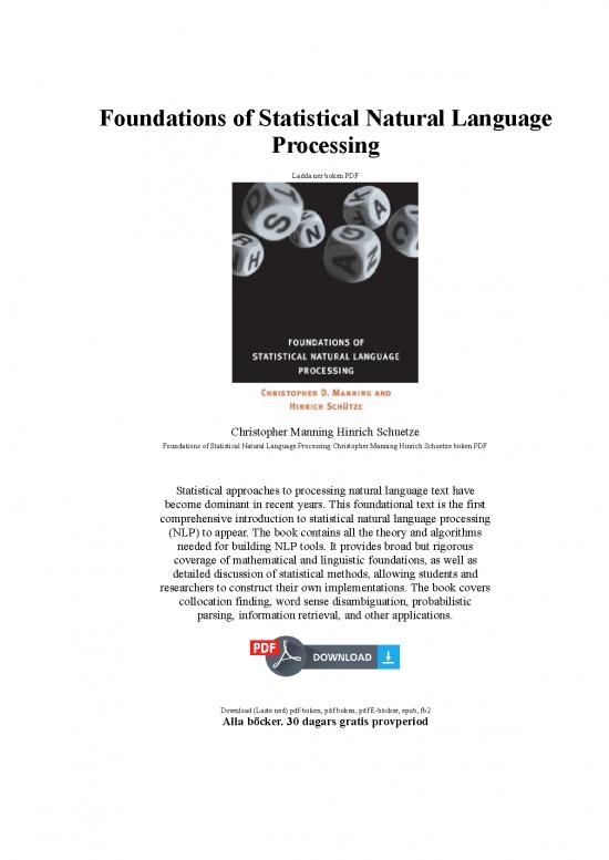 picture_Processing Pdf 179146 | Foundations Of Statistical Natural Language Processing