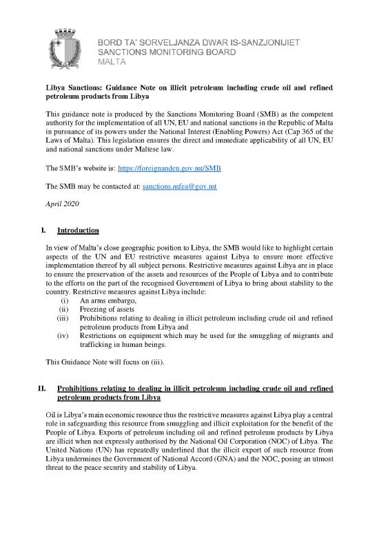 picture_Oil Pdf 177744 | Guidance Note On Illicit Petroleum Including Crude Oil And Refined Petroleum Products From Libya 05