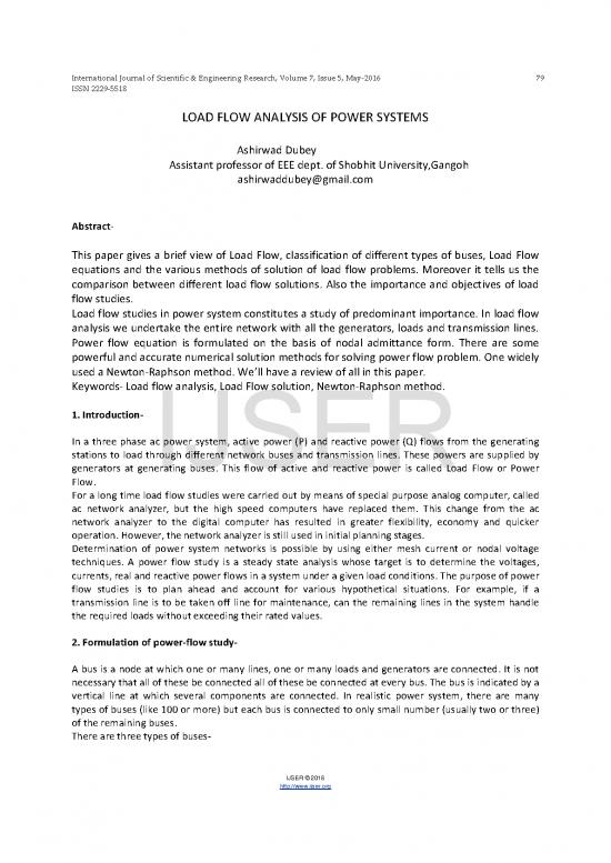 picture_Solving Equations Pdf 178751 | Load Flow Analysis Of Power Systems