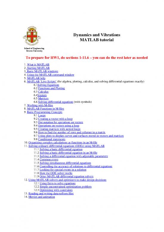 picture_Solving Equations Pdf 178489 | Matlab Tutorial 2017