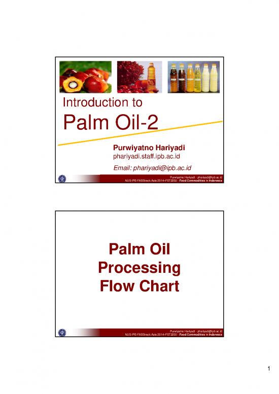 picture_Oil Pdf 177140 | Nus Ipb Fasstrack Asia 2014 Summer School %e2%80%93 Fst2204 Nus Ipb Pha 2b Intro To Palm Oil Processing