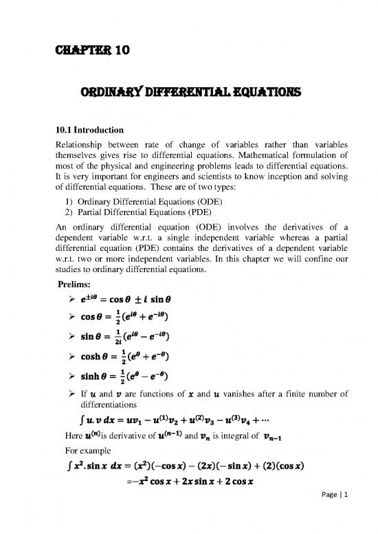 picture_Solving Equations Pdf 178394 | Ordinary Diff Equations