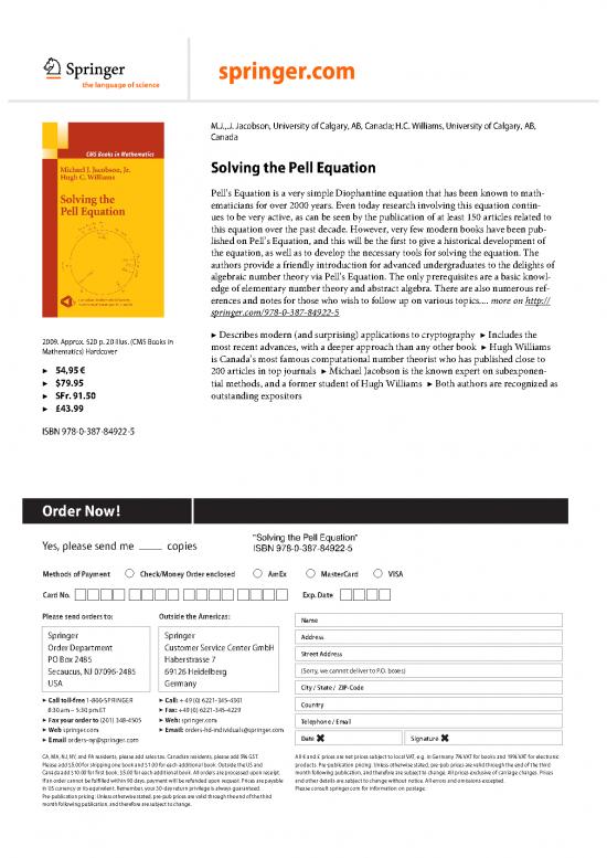 picture_Solving The Pell Equation 178260 | Pellflyer