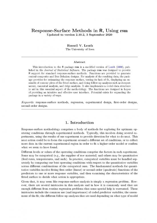 picture Response Surface Methodology Pdf 179379 | Rsm Item Download 2023-01-30 00-47-02