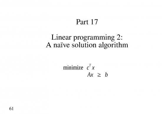 picture Linear Programming Examples And Solutions Pdf 178969 | Slides 17 18