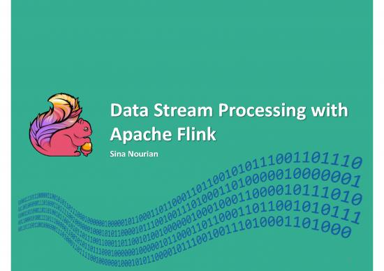 picture_Processing Pdf 180385 | 02data Stream Processing With Apache Flink