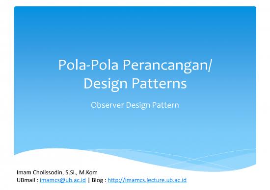 picture_Design Patterns Pdf 182523 | 03 Observer Pattern Dp B Il1314ic
