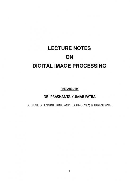 picture Processing Pdf 180521 | 272 Digital Image Processing