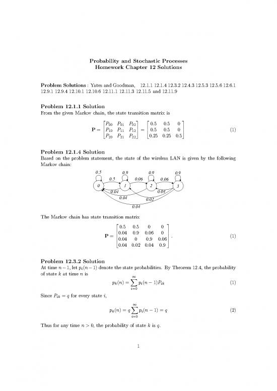 picture Markov Chain Pdf 182228 | 541soln12