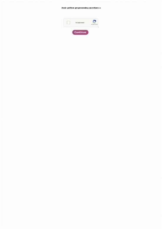 picture_Python Pdf 182702 | Basic Python Programming Questions A