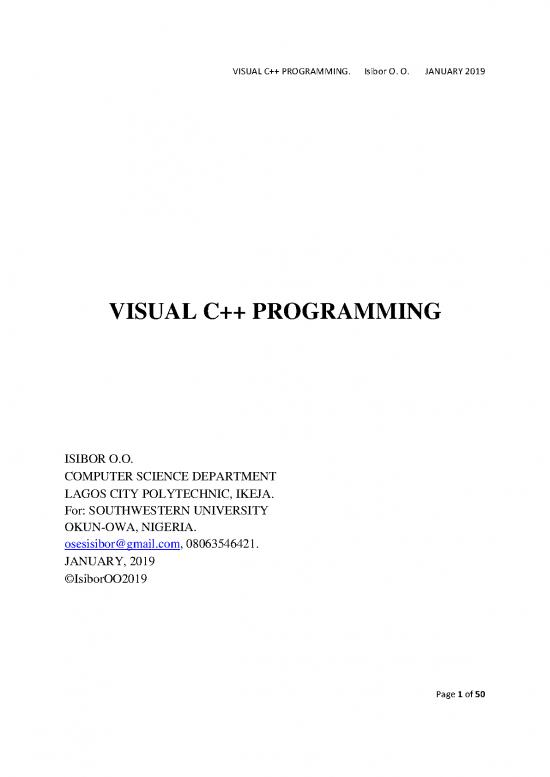 picture Programming Pdf 182458 | C Programming Book By Isibor Ose 2019 2