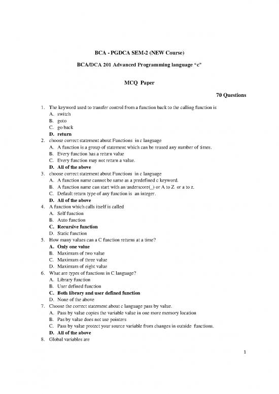 picture_Programming Pdf 182352 | Dca 201 New Adv C Mcq