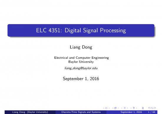 picture_Processing Pdf 180355 | Discrete Time Signals