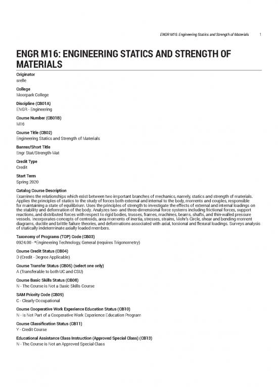 picture_Engr M16 Engineering Statics And Strength Of Materials