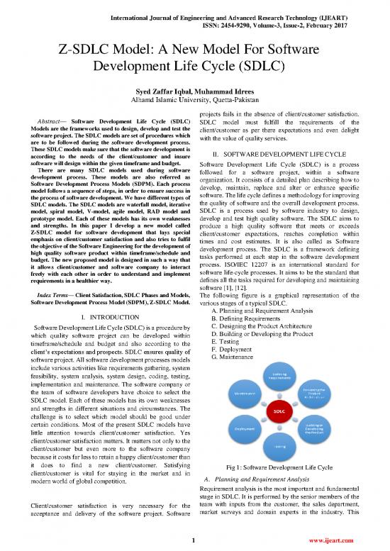 picture Software Development Life Cycle Pdf 180829 | Ijeartpdf