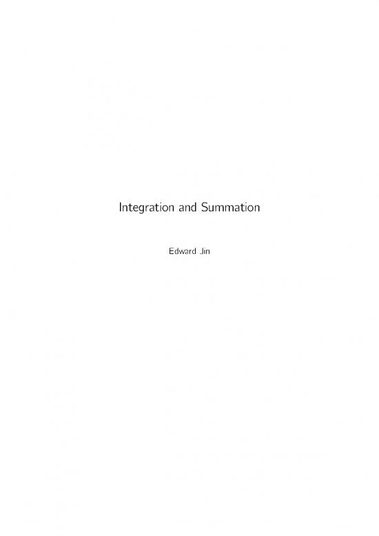 picture_Integration And Summation