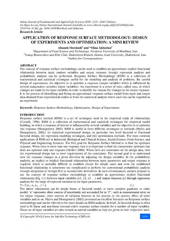picture_Response Surface Methodology Pdf 180537 | Jls 280 S4 282 Akbarian Application Review