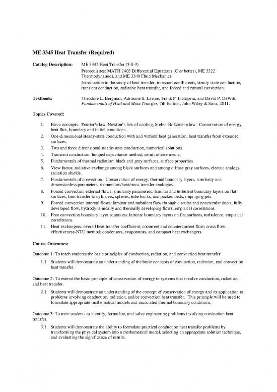 picture Heat Transfer Pdf 181023 | Me3345