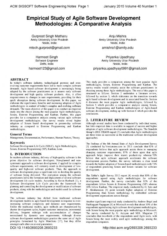 picture Agile Software Development Pdf 180612 | Paper Mounica