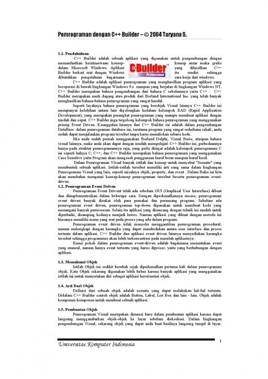 picture_Rapid Application Development Pdf 182655 | Pemrograman C   Builder 1