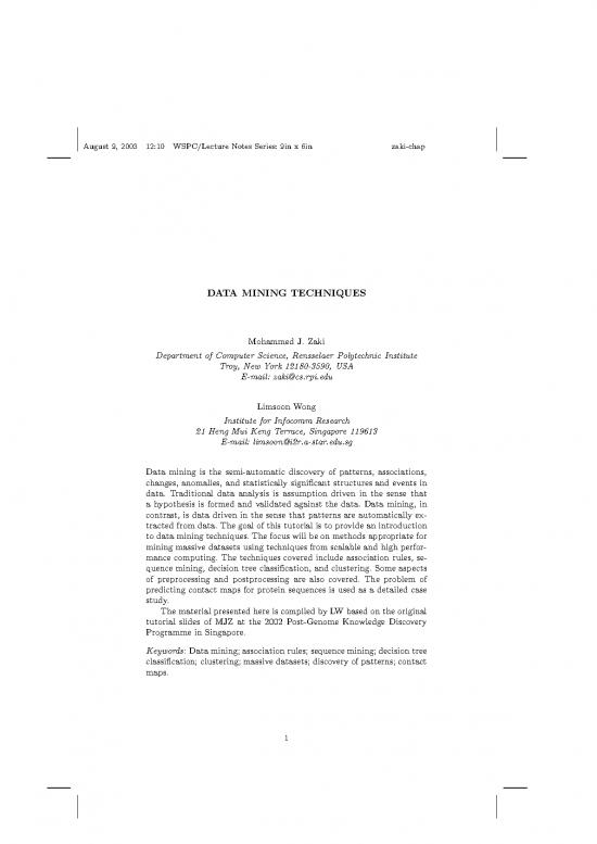 picture Data Mining Notes 180590 | Pgkd04