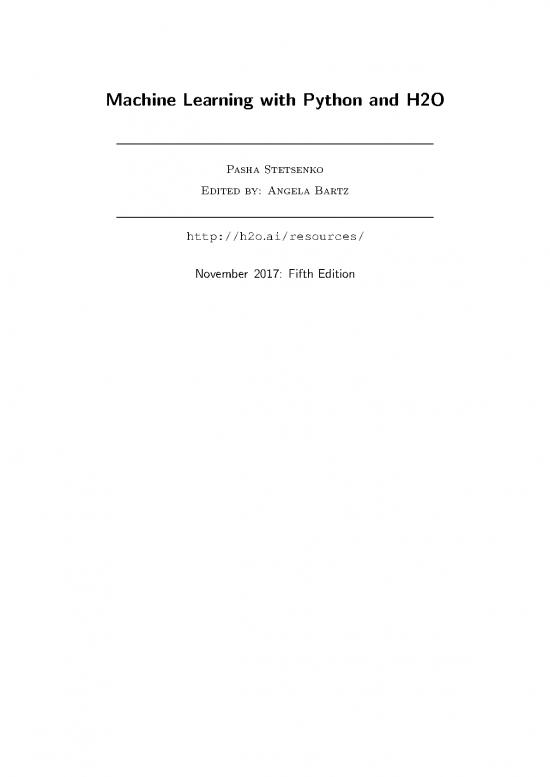 picture Data Preparation For Machine Learning Pdf 182501 | Python Booklet