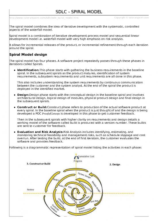 picture_Waterfall Model Pdf 181301 | Sdlc Spiral Model