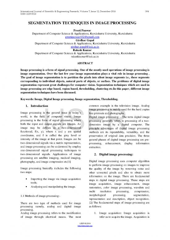 picture_Processing Pdf 180852 | Segmentation Techniques In Image Processing