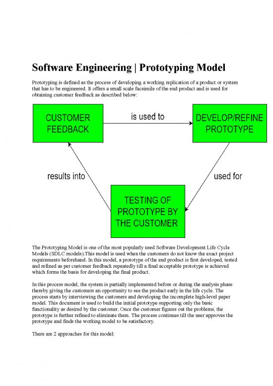 picture System Development Life Cycle Pdf 180280 | Swen Prototyping Model Set 1