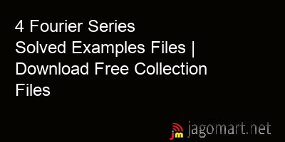 picture 4 Fourier Series Solved Examples Files | Download Free Collection Files