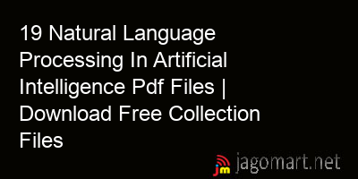 picture 19 Natural Language Processing In Artificial Intelligence Pdf Files | Download Free Collection Files
