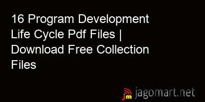 picture 16 Program Development Life Cycle Pdf Files | Download Free Collection Files