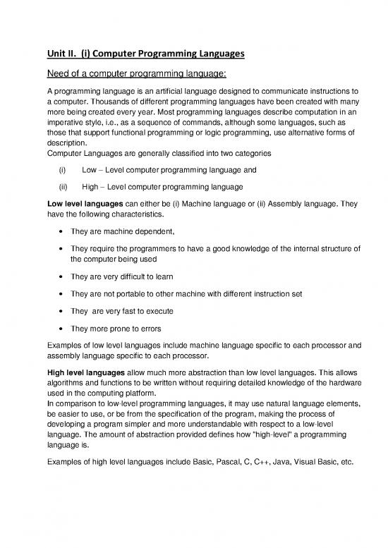 picture_Programming Pdf 183636 | Bedcoursecode403 Ece Unit2