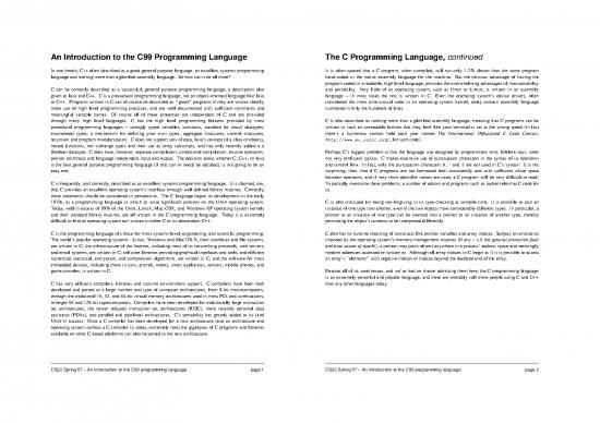 picture Programming Pdf 183567 | C Intro