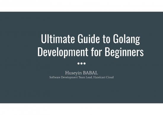picture_Golang Pdf 183554 | Conf42 Golang 2021 Slides   Huseyin Babal