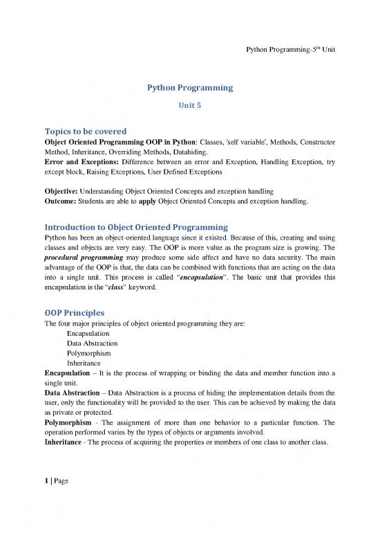 picture Python Pdf 184977 | Cse Python Unit 5