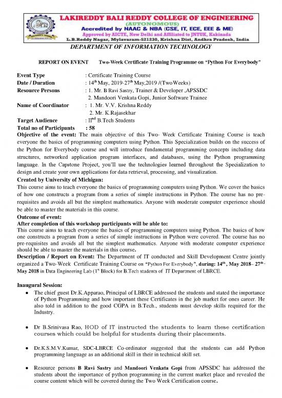 picture Processing Pdf 182917 | Dept Of It Activity Python For Everybody