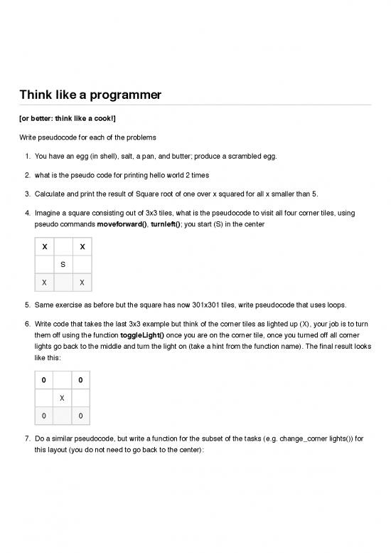 picture_Hello World Pdf 184512 | Exercises Pseudocode