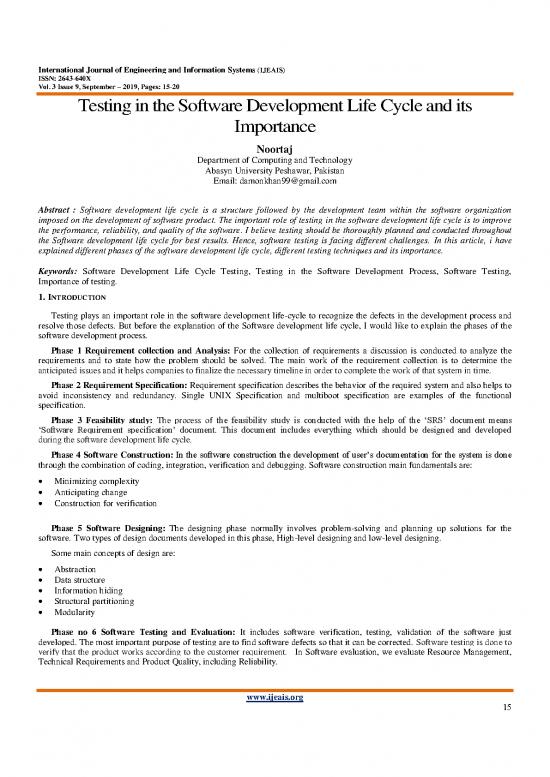 picture Software Development Life Cycle Pdf 183270 | Ijeais190903