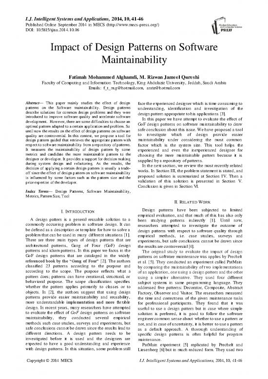 picture_Design Patterns Pdf 184443 | Ijisa V6 N10 6