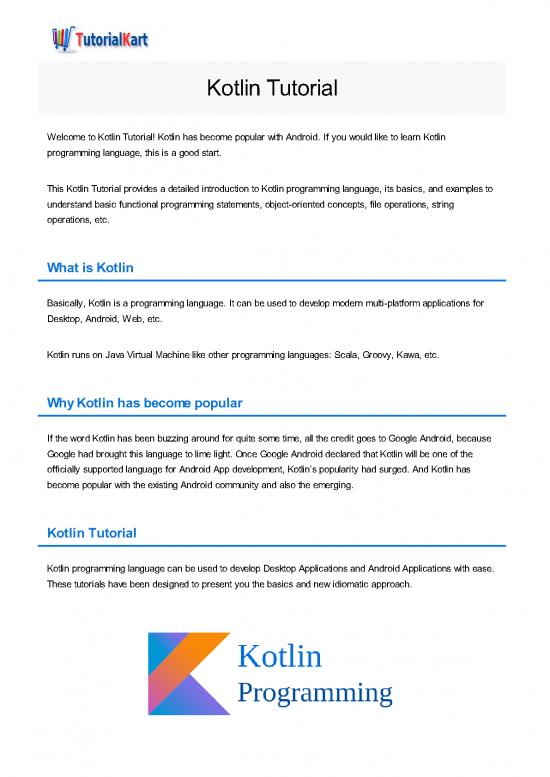 picture_Programming Pdf 182993 | Kotlin Tutorial