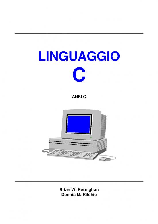 picture_Kernighan And Ritchie 184537 | Linguaggioc R&k Italiano