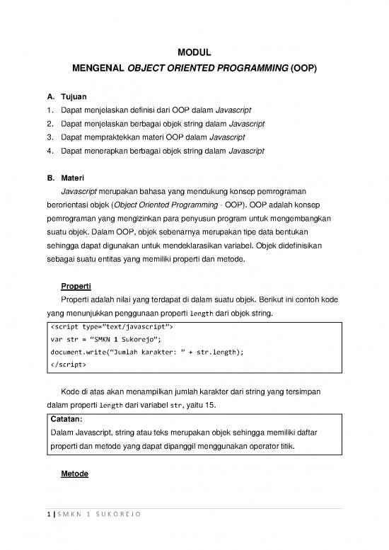 picture Programming Pdf 183421 | Modul Mengenal Oop