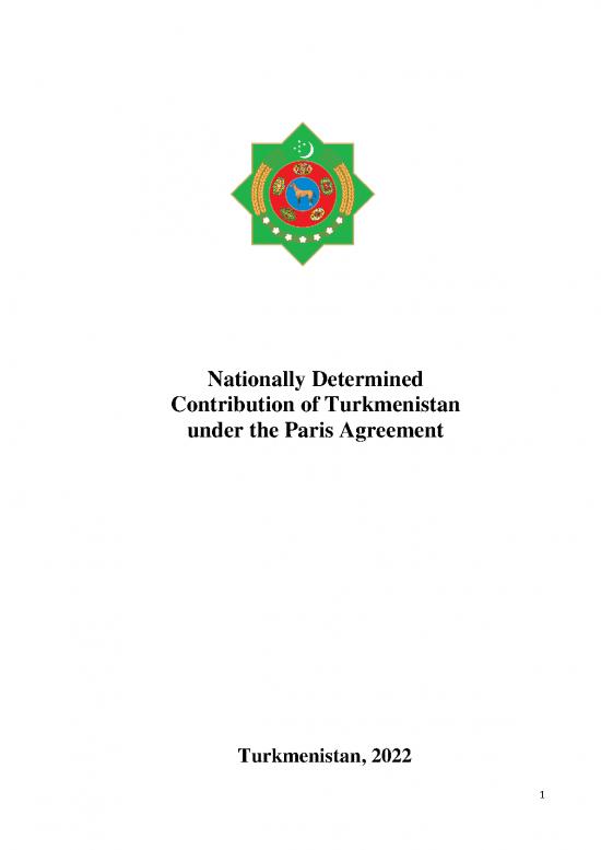 picture_Agreement Sample 185055 | Ndc Turkmenistan 12 05 2022 Appro By Decree Eng